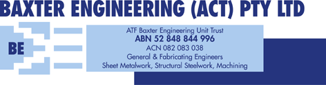 Baxter Engineering Pty Ltd